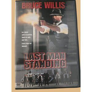 Last Man Standing DVD Bruce Willis Action Crime Thriller Full Screen